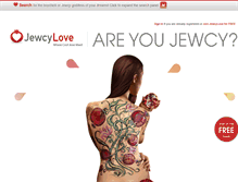 Tablet Screenshot of jewcylove.com